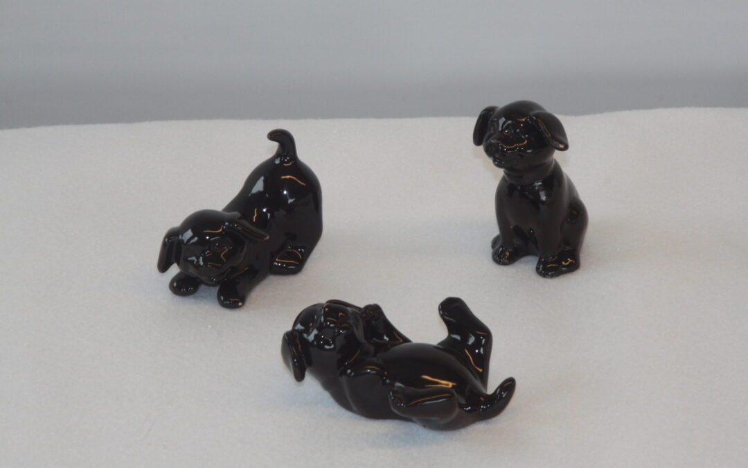 Keramiek dogs Black