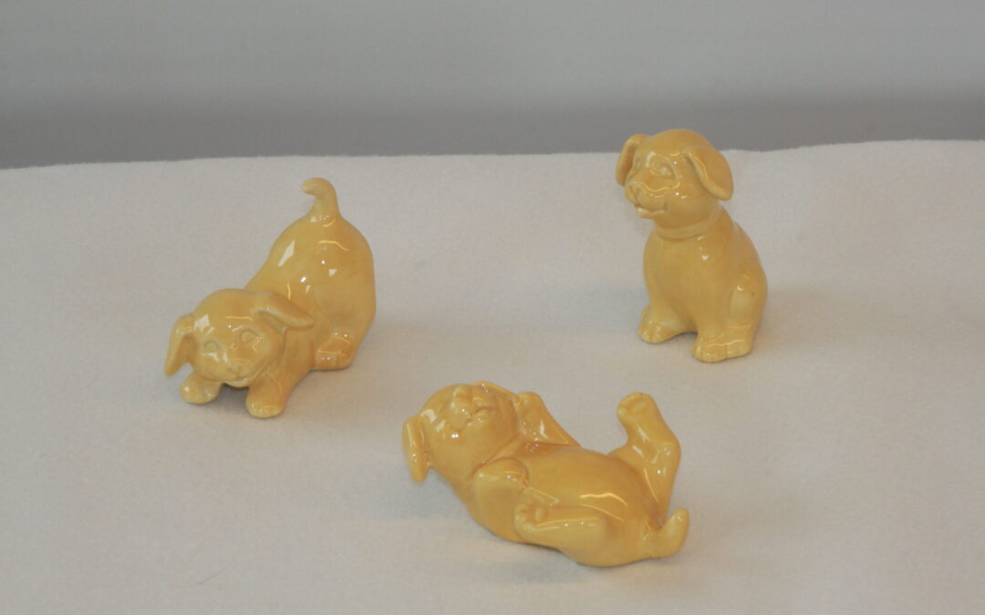 Keramiek dogs Poo